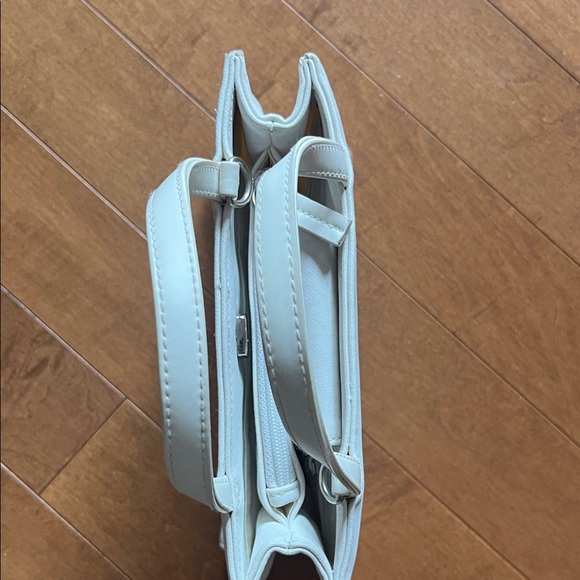 Liz Claiborne off white Vintage Handbag Bag - Picture 2 of 5